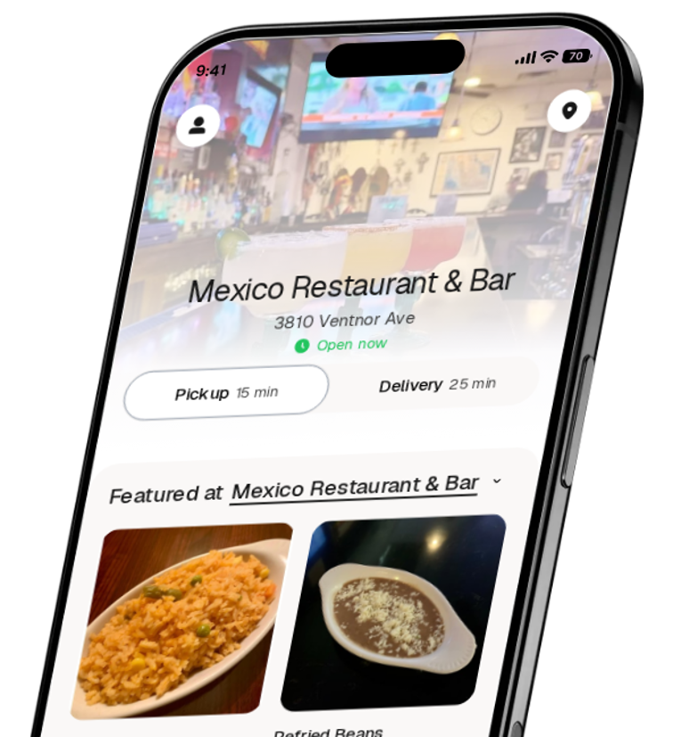 Mexico Restaurant & Bar app preview