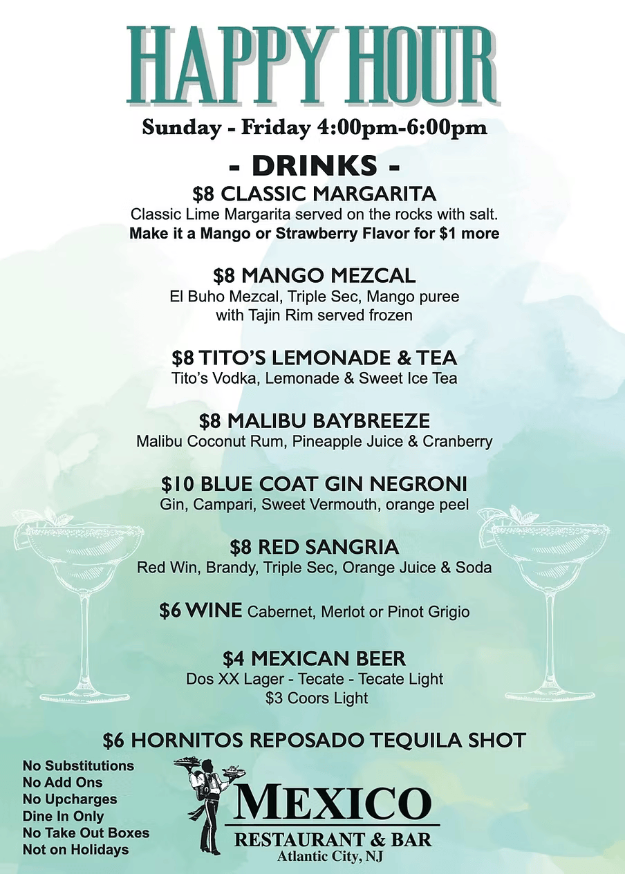 Happy Hour Drinks